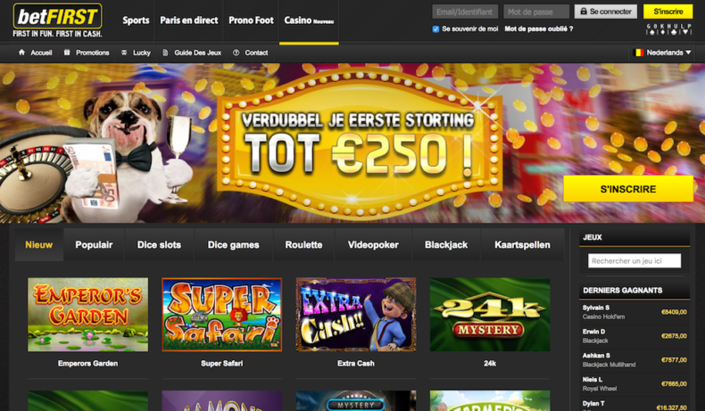 betFIRST Casino Avis et Conseils, Bonus Codes - Feeling Lucky