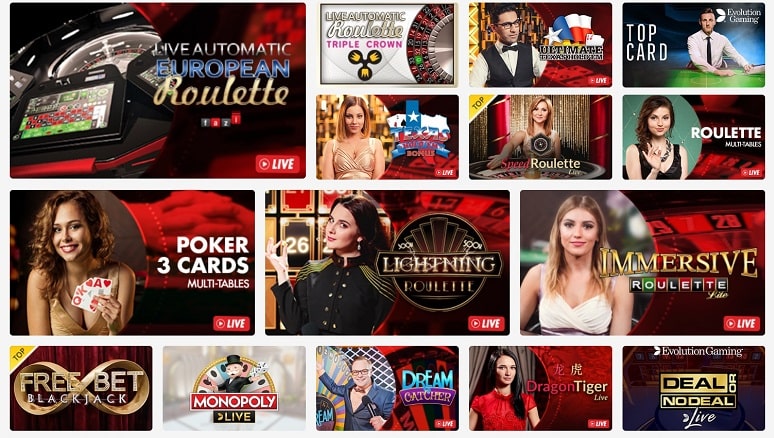Casino en Direct Belgique
