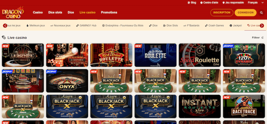 Dragon Casino casino en direct