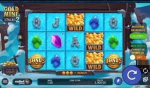 Exemple de la machine à sous Gold Mine Stacks 2 - jouez à des jeux en or