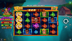 Blazing piranhas casino spel op Circus.be