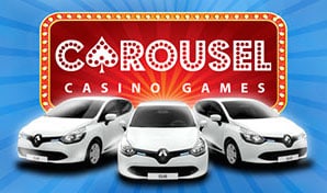 3 Renault Clio’s te winnen bij Carousel