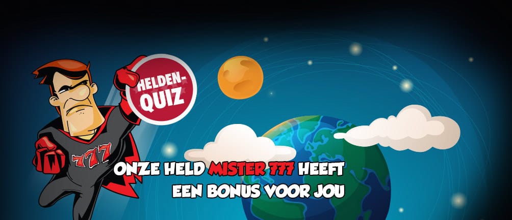 Heldenquiz bij Casino 777