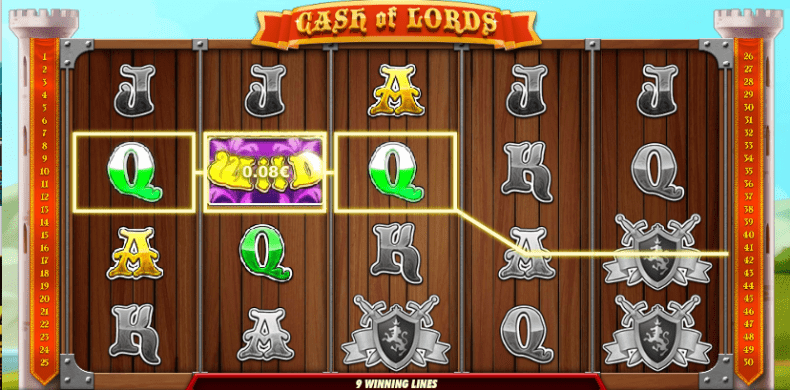 Cash of Lords game bij Circus.be