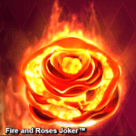 Roos in de slotgame Fire and Roses Joker