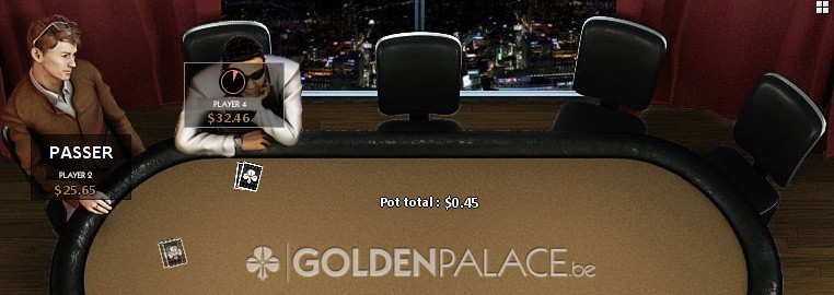 Golden Palace online pokerroom op de PC