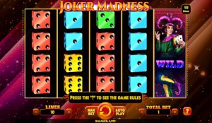 Joker Madness Slotmachine Review