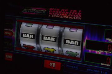 Slot machine screen