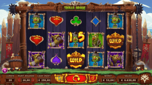 Trolls Bridge slot machine