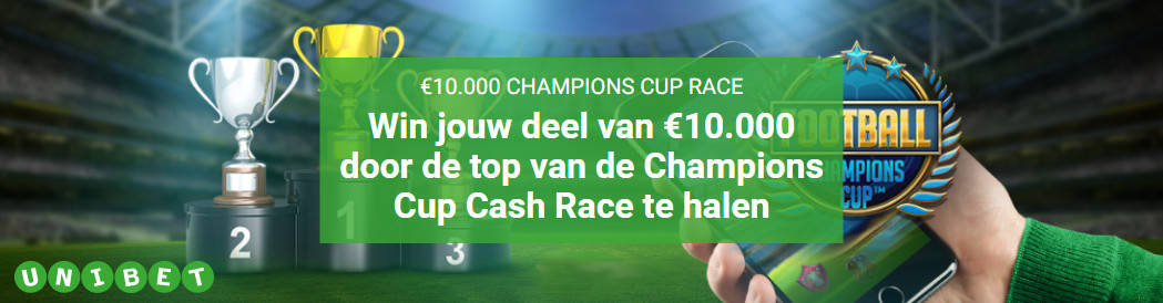 Champions Cup Race bij Unibet