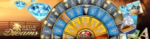 Feeling Lucky speler wint € 57.000 met Mega Fortune Dreams bij Unibet